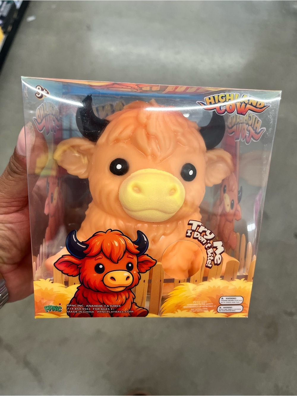 Highland Cow Squishy Toy Animal Stress Relief Sensory Viral Squishy Toy PPNC NEW